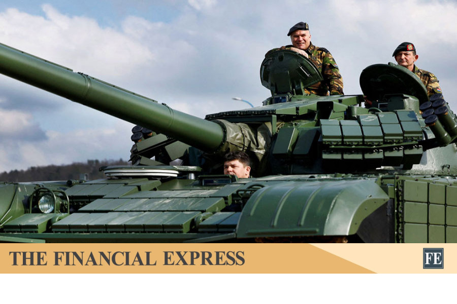 Global military spending rises 2.9pc