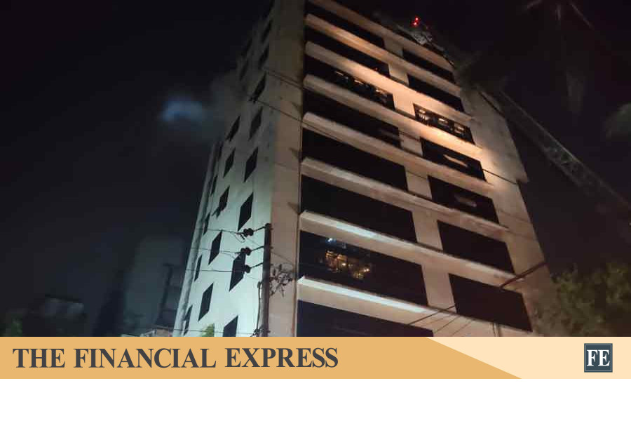 The FE - Banani building fire under control