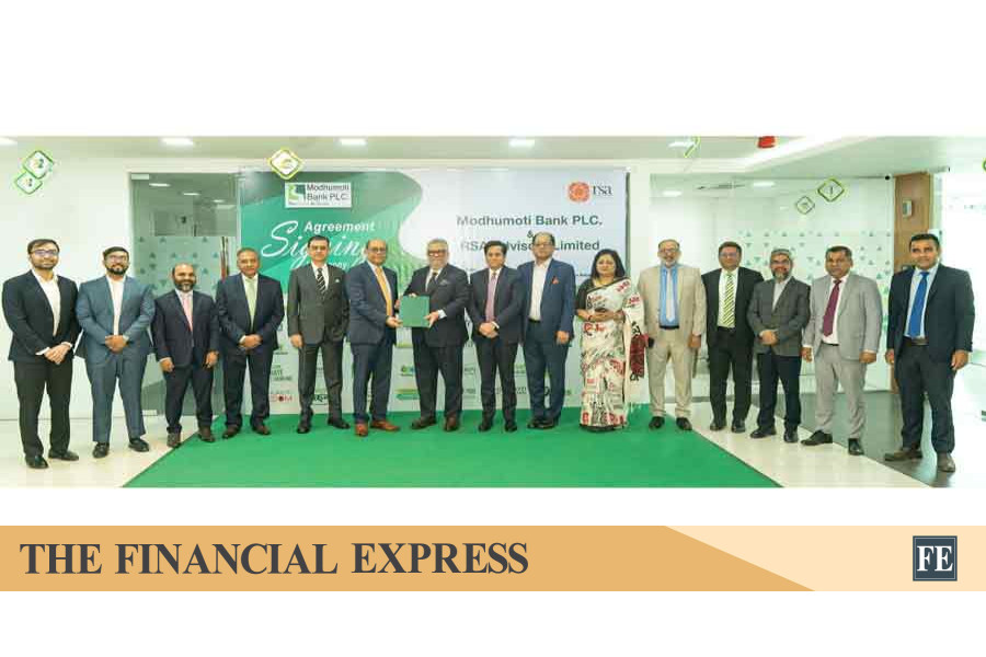 Modhumoti Bank signs deal with RSA Advisory Limited