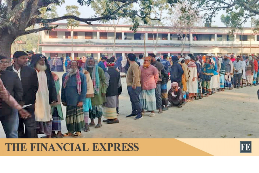 Uprising of voters for democratic reform in Bangladesh