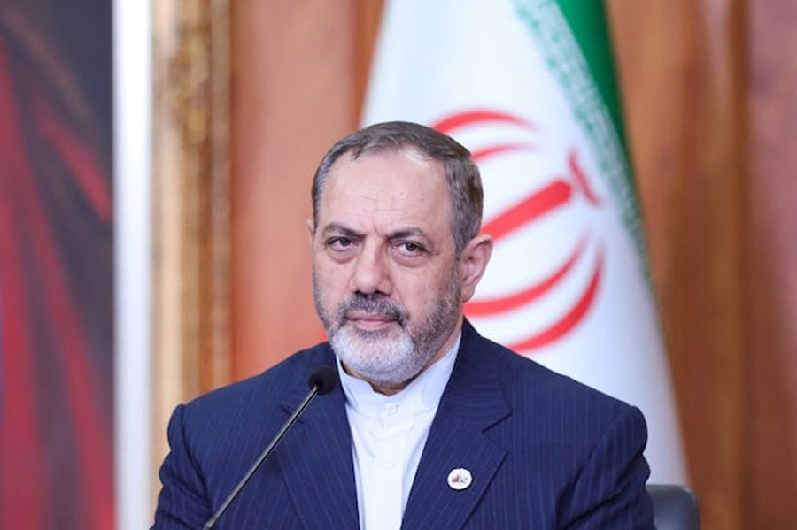 Iran's Defense Minister, Brigadier General Aziz Nasirzadeh during meet with Venezuela's President Nicolas Maduro, at Miraflores Palace, in Caracas, Venezuela November 21, 2024.