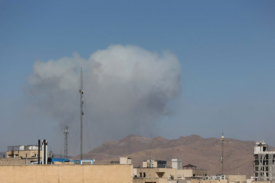 Representational image: Smoke rises following an Israeli attack in Tehran, Iran, June 18, 2025.