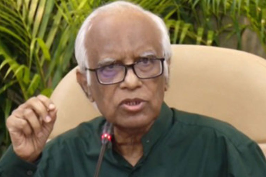 Planning Advisor Wahiduddin Mahmud -- File Photo