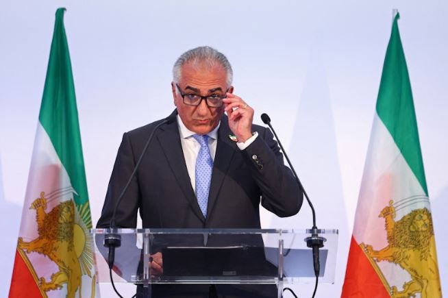 Reza Pahlavi in Paris, June 23, 2025. REUTERS/Abdul Saboor