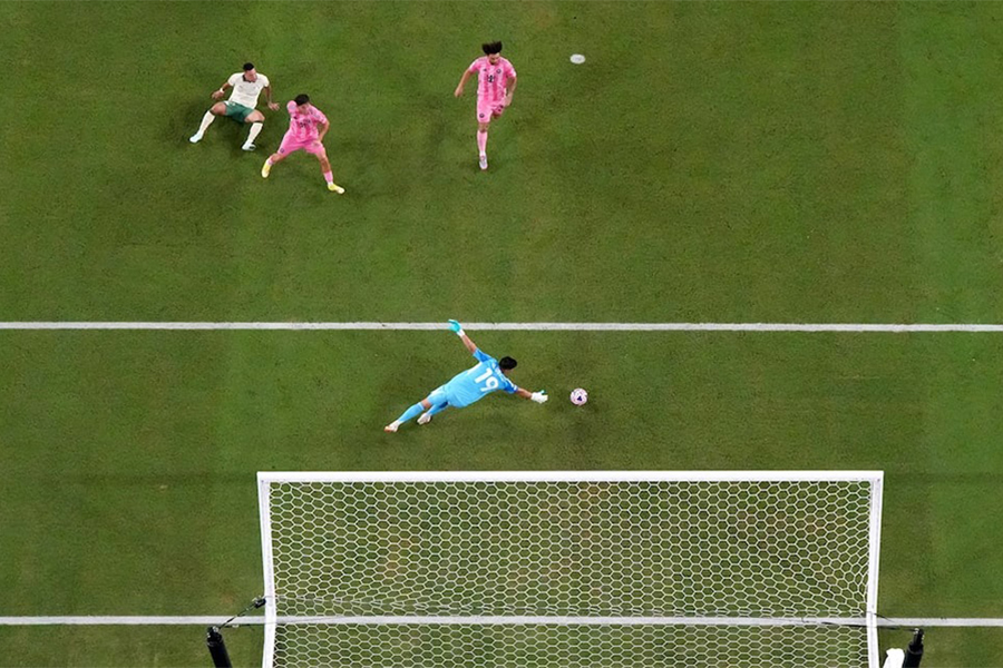 Palmeiras’ Paulinho scores the team’s first goal during the FIFA Club World Cup Group A match against Inter Miami CF at Hard Rock Stadium in Miami Gardens, Florida, US on June 23, 2025 — Reuters photo