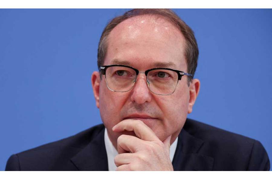Germany’s Interior Minister Alexander Dobrindt and Sinan Selen, Vice-President of the German Federal Office for the Protection of the Constitution (not pictured), attend a press conference to present the ‘Constitution Protection Report 2024’ in Berlin, Germany Jun 10, 2025.