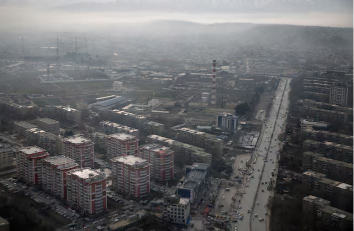 An aerial view of Kabul, Afghanistan, February 11, 2016. Picture taken February 11, 2016. REUTERS/Ahmad Masood/File Photo