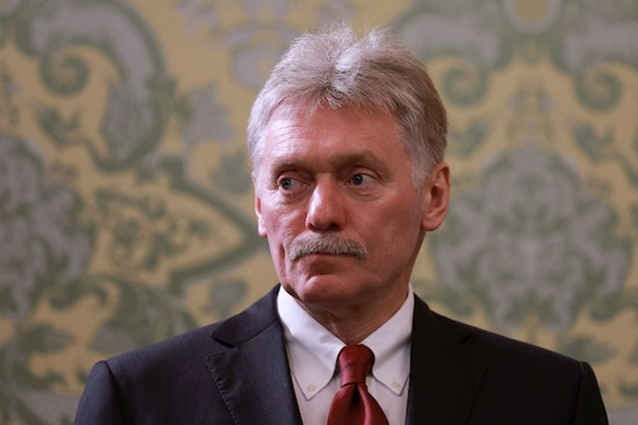 Kremlin spokesman Dmitry Peskov attends a meeting between Russia's President Vladimir Putin and Vietnam's Communist Party General Secretary To Lam in Moscow, Russia May 10, 2025.