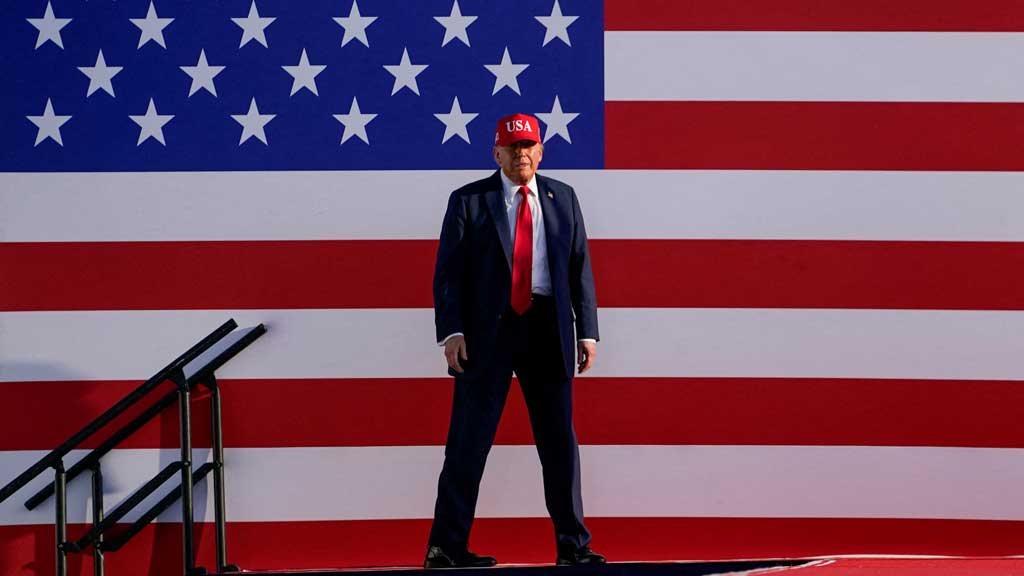 US President Donald Trump looks on as he attends an event hosted by America250, in Des Moines, Iowa, US, Jul 3, 2025. REUTERS/Nathan Howard