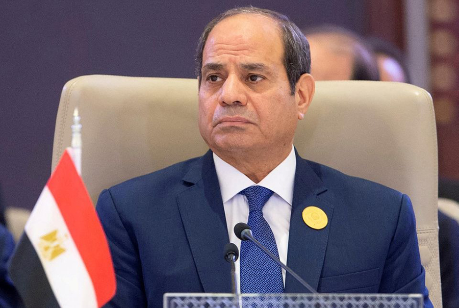 Egypt's President Abdel Fattah al-Sisi attends the Arab League Summit in Jeddah, Saudi Arabia on May 19, 2023 — Courtesy of Saudi Royal Court/Handout via REUTERS