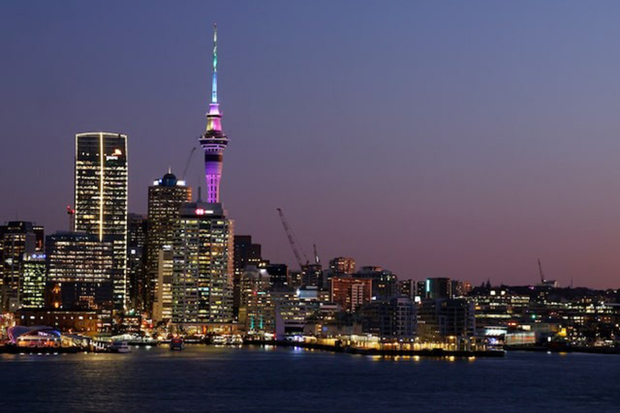 General view of the Auckland skyline at sunset — Reuters/File