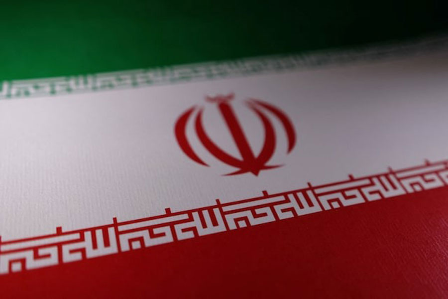 Iranian flag is seen in this illustration taken, April 24, 2024.