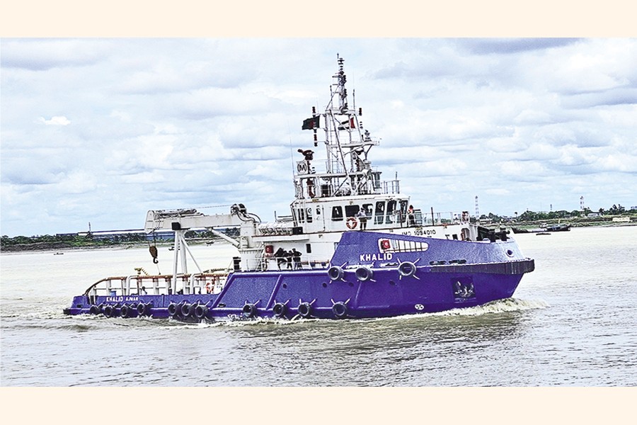 Western Marine Shipyard Ltd delivered a high-powered tugboat to a UAE-based buyer in Chattogram on Thursday. Another delivery is due soon