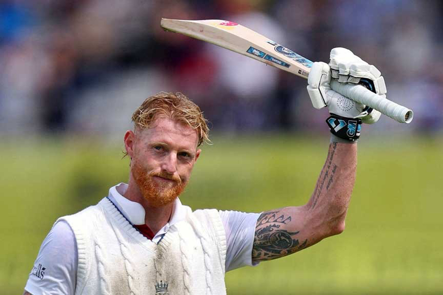 England's Ben Stokes acknowledges fans as he walks after losing his wicket for 141 runs - International Test Match Series - Fourth Test - England v India - Old Trafford Cricket Ground, Manchester, Britain - Jul 26, 2025.