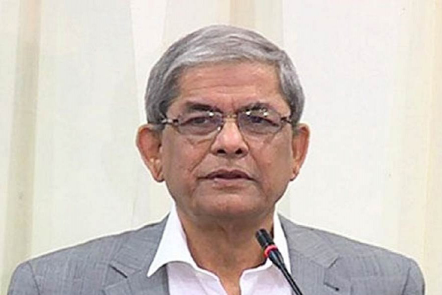 BNP Secretary General Mirza Fakhrul Islam Alamgir -- File Photo