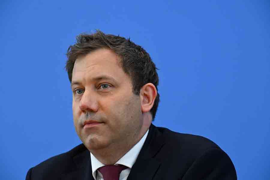 German Finance Minister Lars Klingbeil holds a news conference in Berlin, Germany July 30, 2025.