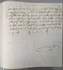 This image provided by the FBI shows the front of a letter by Spanish conquistador Hernán Cortés from Feb. 20, 1527, that was returned to the government of Mexico on Aug. 13, 2025, by the FBI. (FBI via AP)
