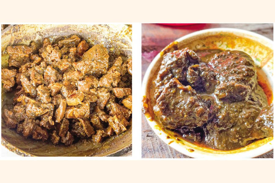 Hanif Mama's Kala bhuna