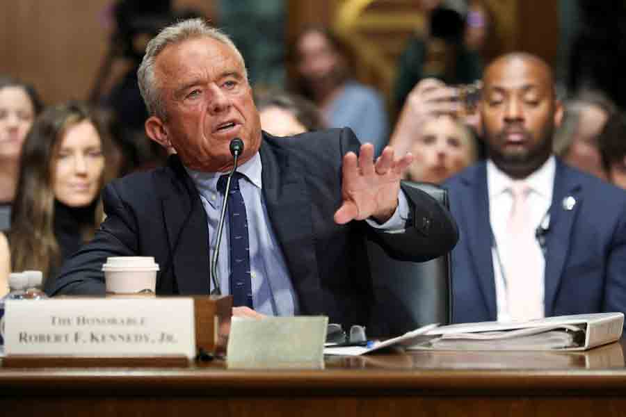 US Health and Human Services Secretary Robert F. Kennedy Jr., testifies before a Senate Finance Committee hearing on President Donald Trump's 2026 health care agenda, on Capitol Hill in Washington, DC, US, September 4, 2025.