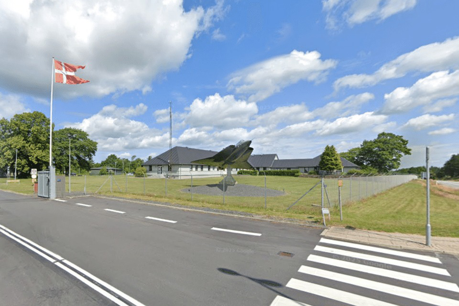 Police said they had observed drones near the Karup air base in western Denmark.