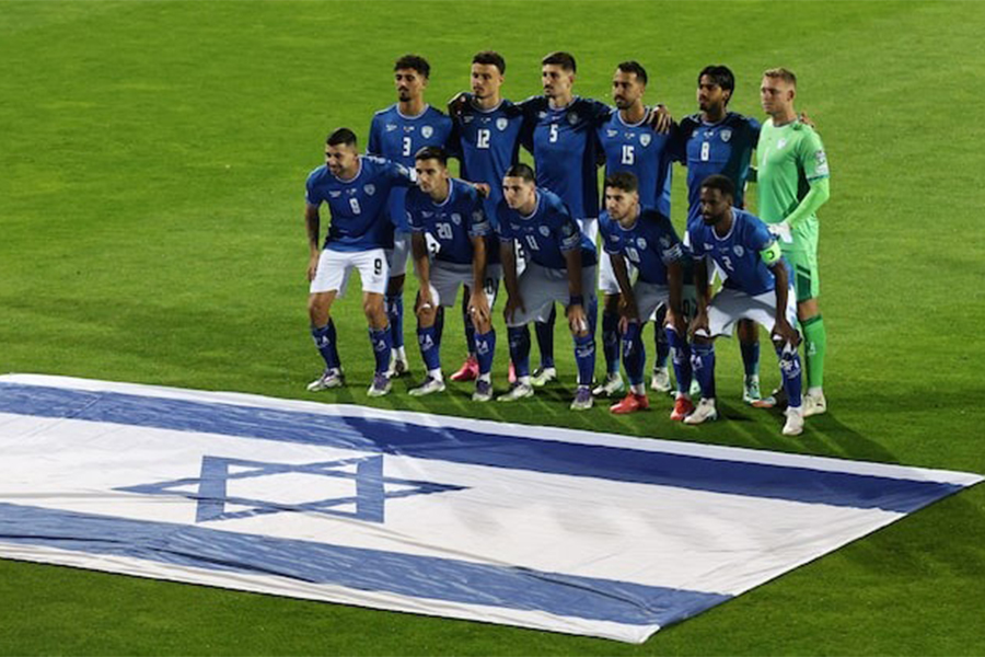Israel players pose for a team photo before the UEFA World Cup Qualifiers Group I match against Moldova at Zimbru Stadium in Chisinau, Moldova on September 5, 2025 — Reuters photo