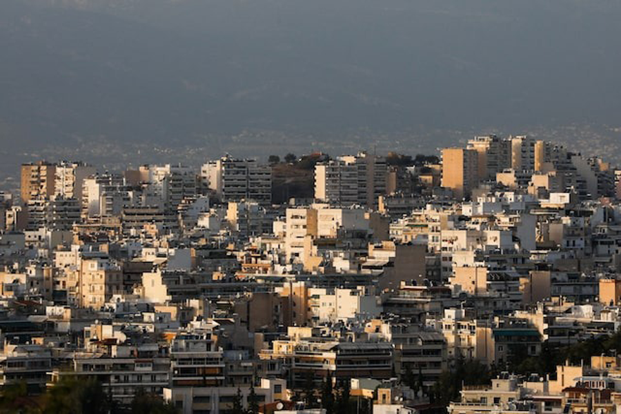 A view shows the cityscape of Athens, Greece, October 24, 2022.