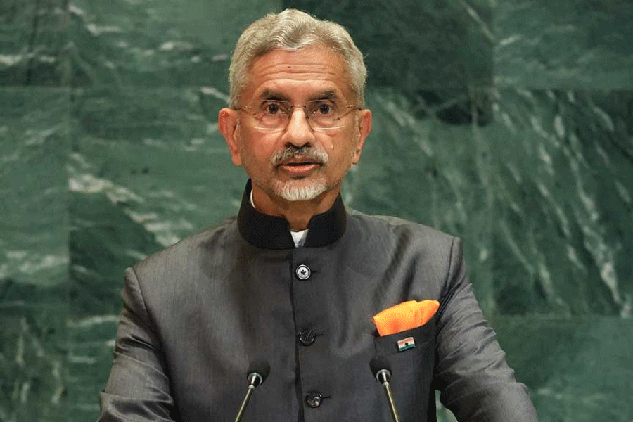 India's Foreign Minister Subrahmanyam Jaishankar addresses the 80th United Nations General Assembly (UNGA), at the UN headquarters in New York City, US, September 27, 2025.