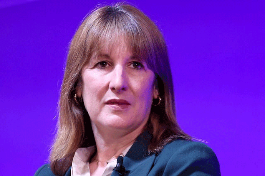 Britain's Chancellor of the Exchequer Rachel Reeves takes part in a conversation on Security Begins at Home with a Strong Economy at the 2025 Global Progress Action Summit, in London, Britain, September 26, 2025.