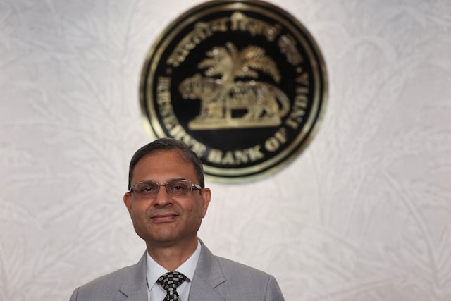 Reserve Bank of India (RBI) Governor Sanjay Malhotra arrives at a press conference in Mumbai, India, June 6, 2025.
