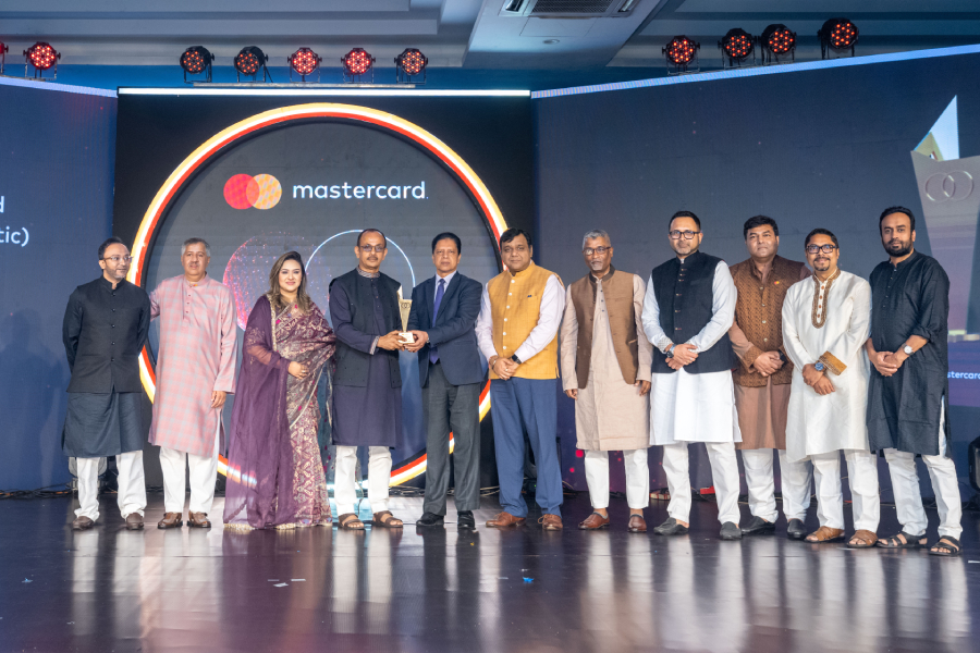 The FE - AB Bank wins Mastercard Excellence Award