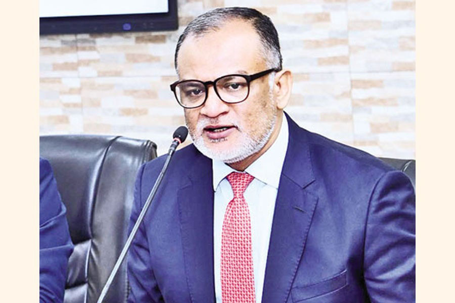 Commerce Adviser Sheikh Bashir Uddin -- File Photo