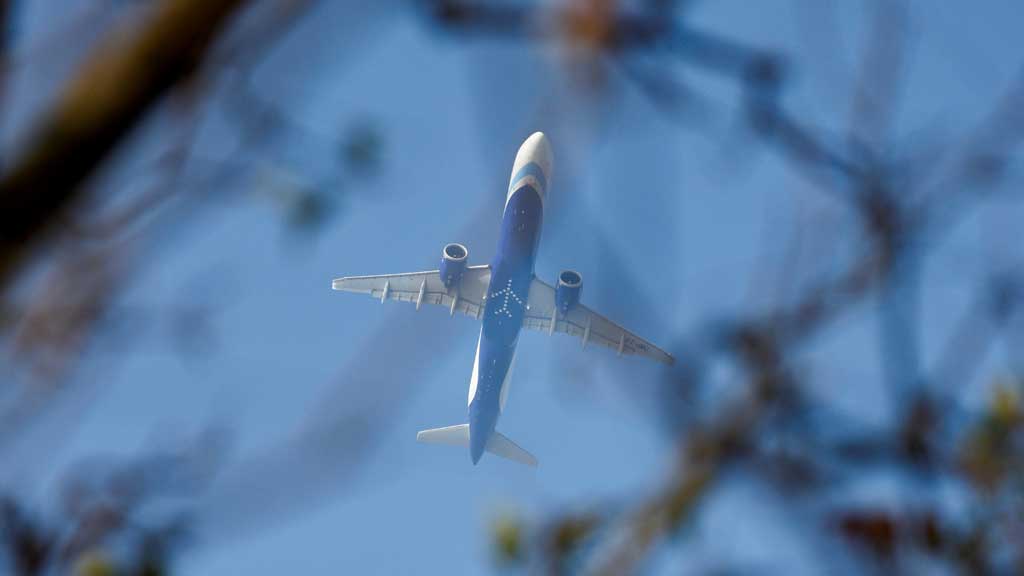 An IndiGo flight takes off from Kempegowda International Airport in Bengaluru, India, Dec 6, 2025. REUTERS/Priyanshu Singh/File Photo