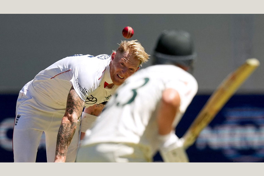 The Ashes - Australia v England - Third Test - Adelaide Oval, Adelaide, Australia - Dec17, 2025 England's Ben Stokes in action REUTERS/Asanka Brendon Ratnayake