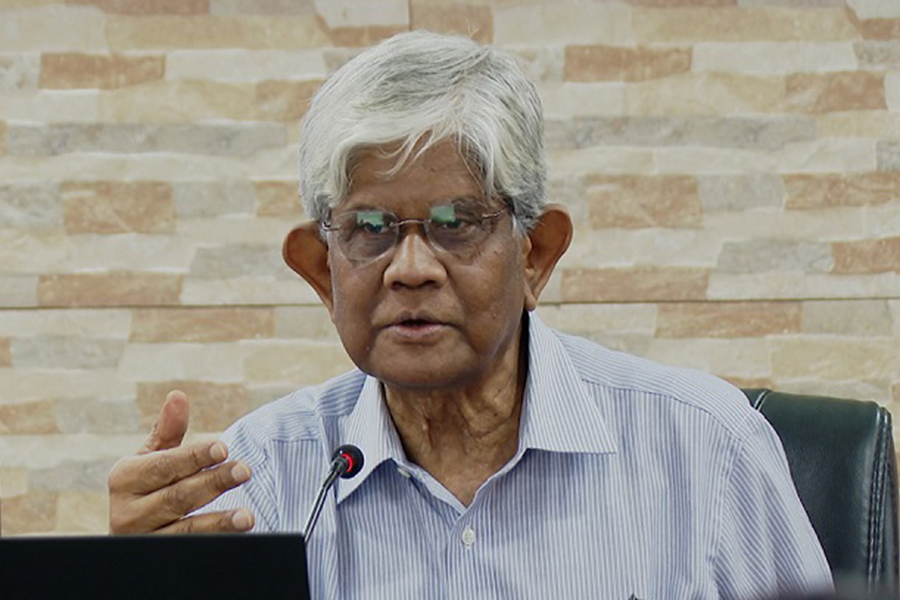 Finance Adviser Salehuddin Ahmed seen in this undated photo