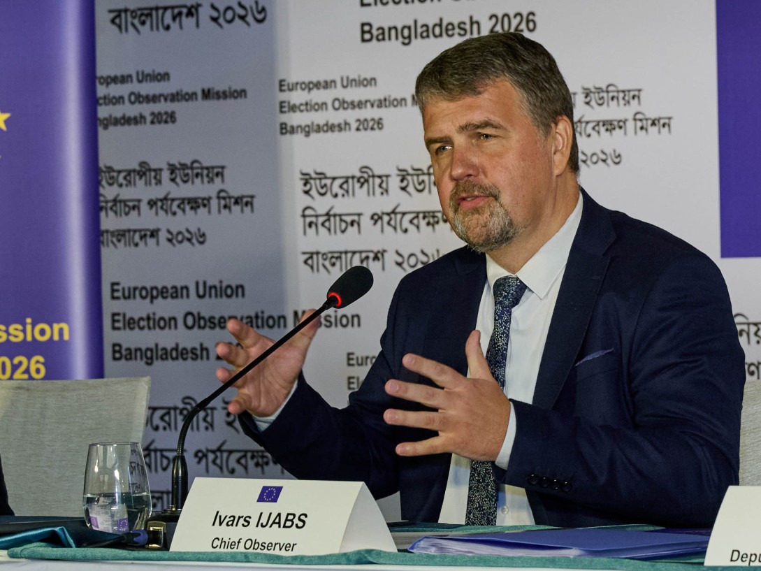 Bangladesh election credible and competitive: EU Chief Observer Ivars Ijabs
