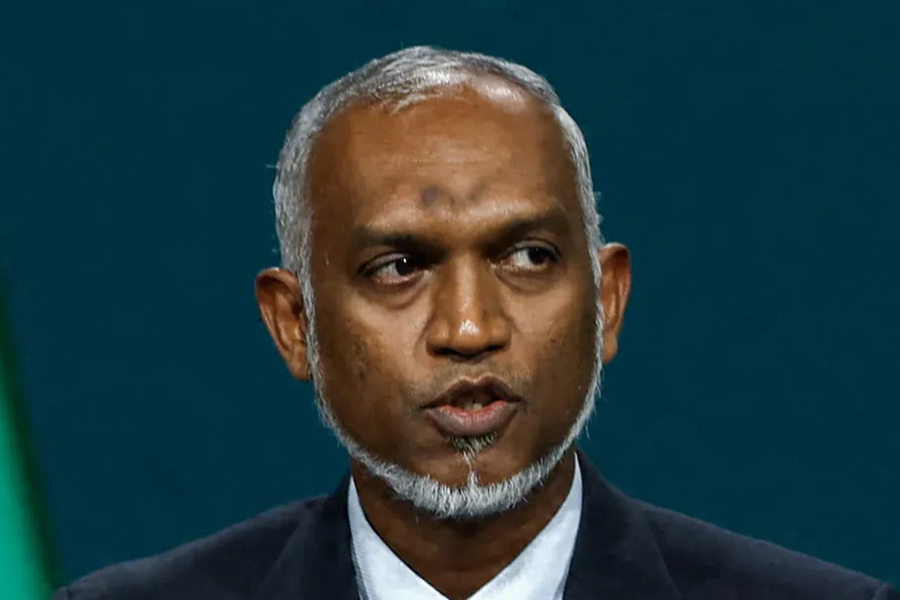 Maldives President Dr Mohamed Muizzu. Photo via UNB
