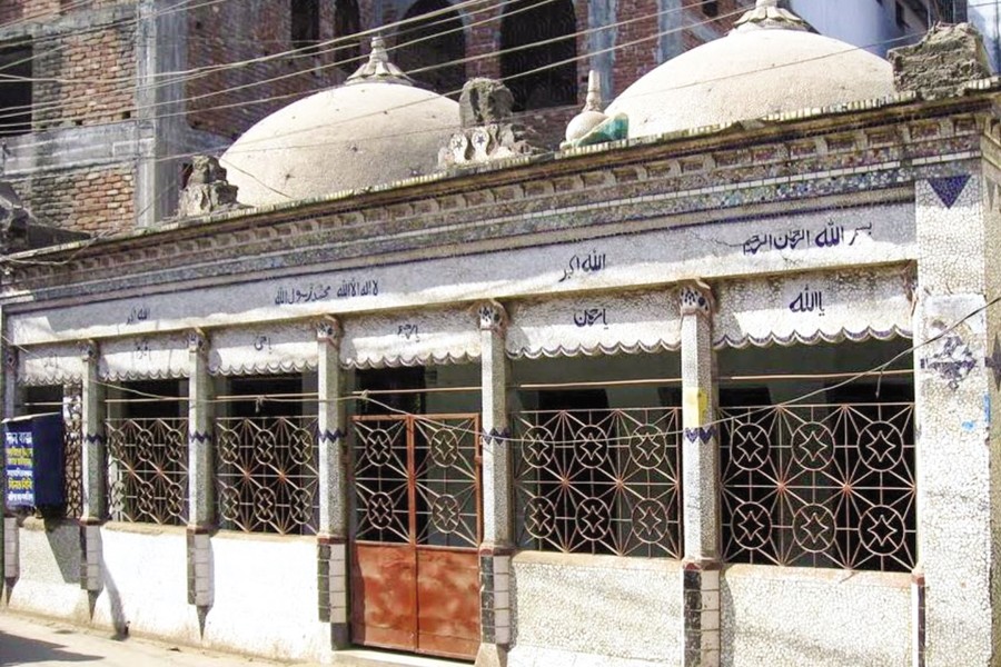 Binat Bibi Masjid, established in 1454 at Narinda