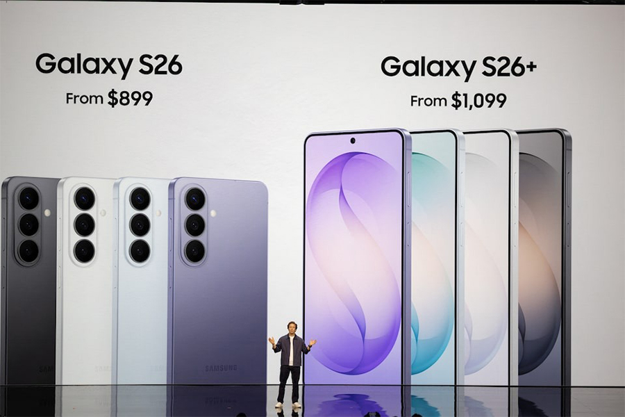 Senior product and platform strategy at Samsung Electronics America, Rachel Roberts participates in the presentation of the Galaxy S26 smartphones in San Francisco, California, US on February 25, 2026 — Reuters photo