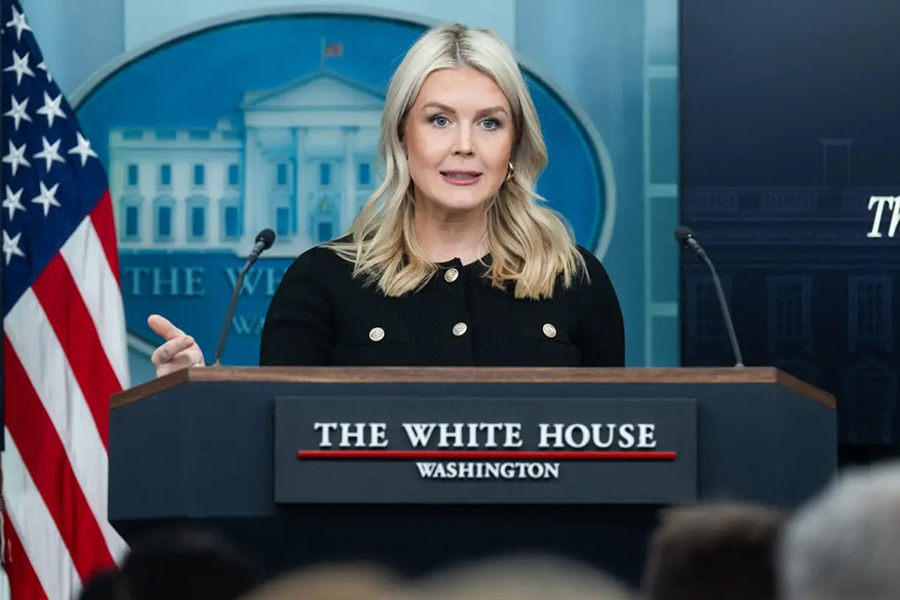 White House Press Secretary Karoline Leavitt