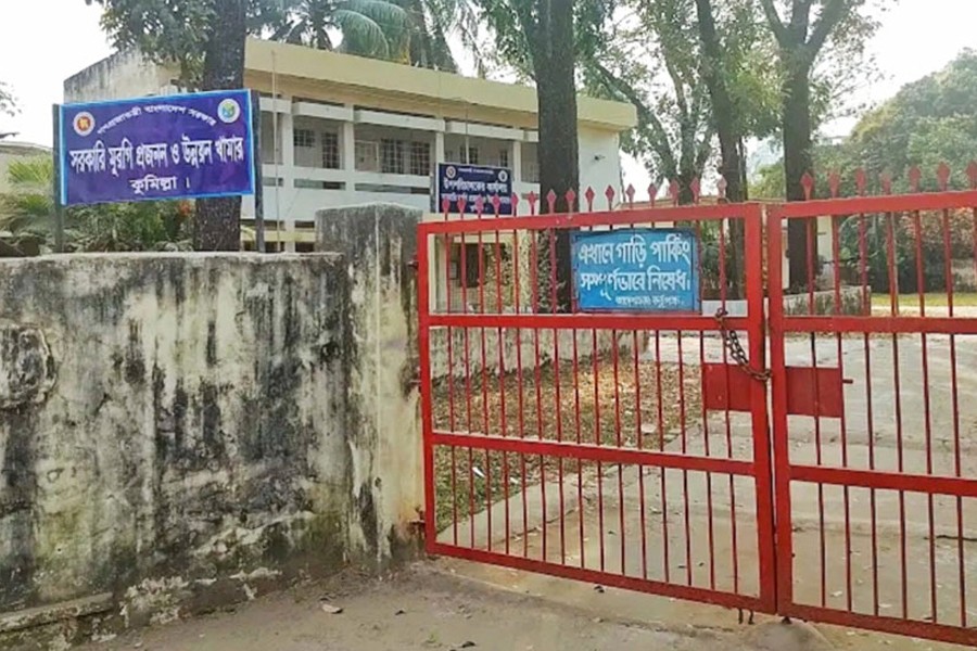 Govt. Poultry Breeding and Development Farm in the South Chartha area of Cumilla city - FE Photo