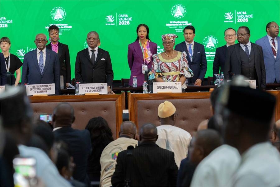A view of the opening ceremony of MC14 in Yaoundé, the capital of Cameroon — WTO Photo