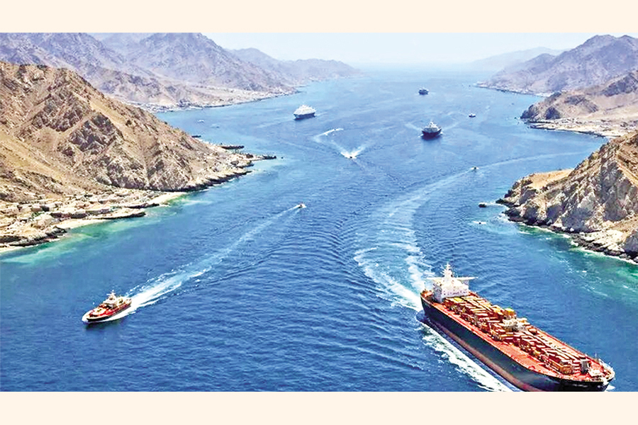 The strait of Hormuz