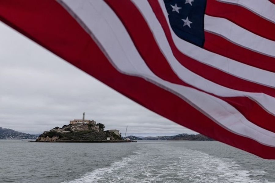 A view of Alcatraz prison complex located on Alcatraz Island in San Francisco Bay near San Francisco, California, US on July 17, 2025 — Reuters/File