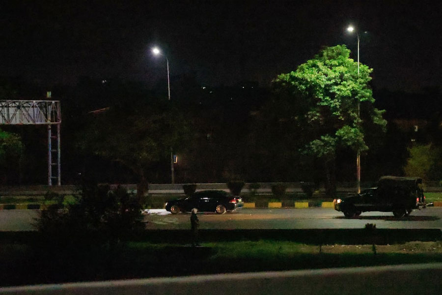 A motorcade believed to be carrying Iranian Foreign Minister Abbas Araghchi upon his departure, as Pakistan prepares to host the US and Iran for the second phase of peace talks in Islamabad, Pakistan, April 26, 2026.