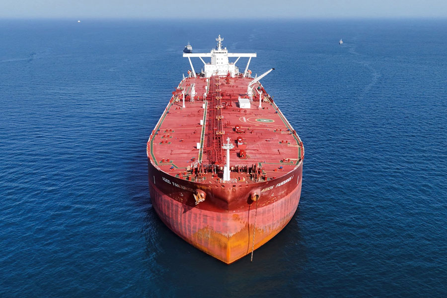 The Agios Fanourios I arrived in the waters off Basra, Iraq, in late April. Loaded with Iraqi crude oil and bound for Vietnam, it crossed the Strait of Hormuz on May 10 under a deal with Iran overseen by Iraq's prime minister.