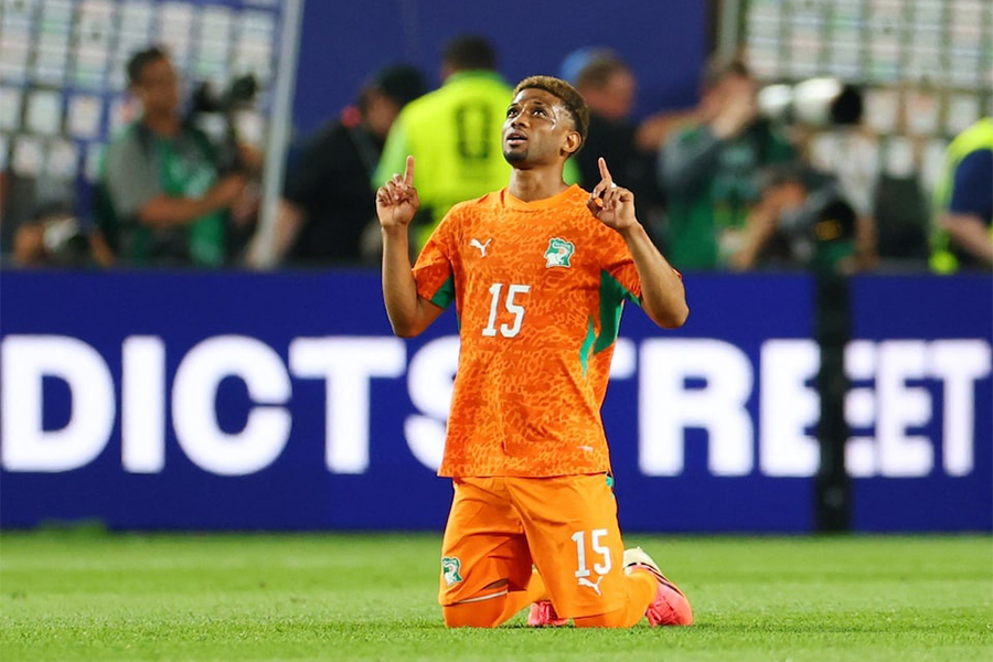 Ivory Coast’s Amad Diallo celebrates after the FIFA World Cup 2026 Group E match between Ivory Coast and Ecuador at Philadelphia Stadium, Philadelphia, Pennsylvania, US, on June 14, 2026 — Reuters photo