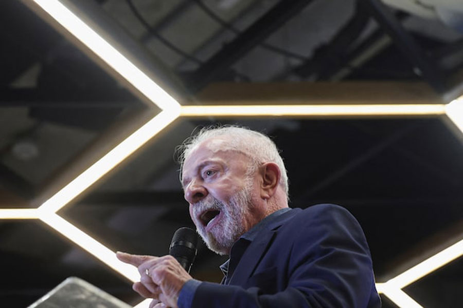 Brazil's President Luiz Inacio Lula da Silva speaks during a ceremony announcing deforestation data in the Amazon, in Brasilia, Brazil, June 11, 2026.