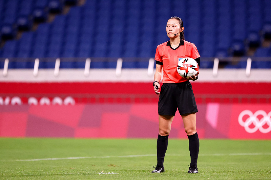 Japanese referee Yoshimi Yamashita