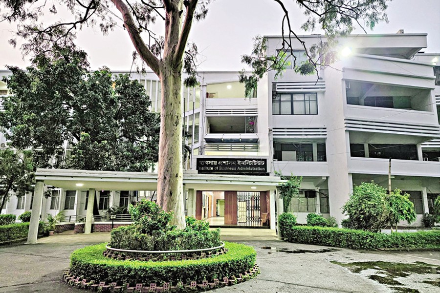 A partial view of IBA, Dhaka University