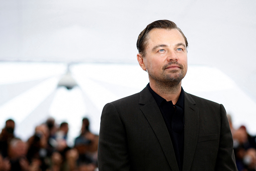 The 76th Cannes Film Festival - Photocall for the film "Killers of the Flower Moon" Out of Competition - Cannes, France, May 21, 2023. Cast member Leonardo DiCaprio poses.